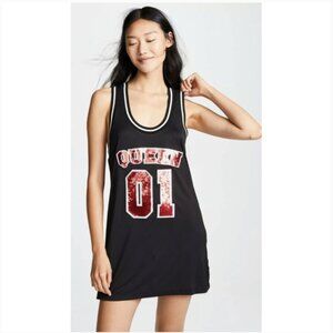 Alice + Olivia Belva Embellished Sequin Queen Tank Dress SMALL